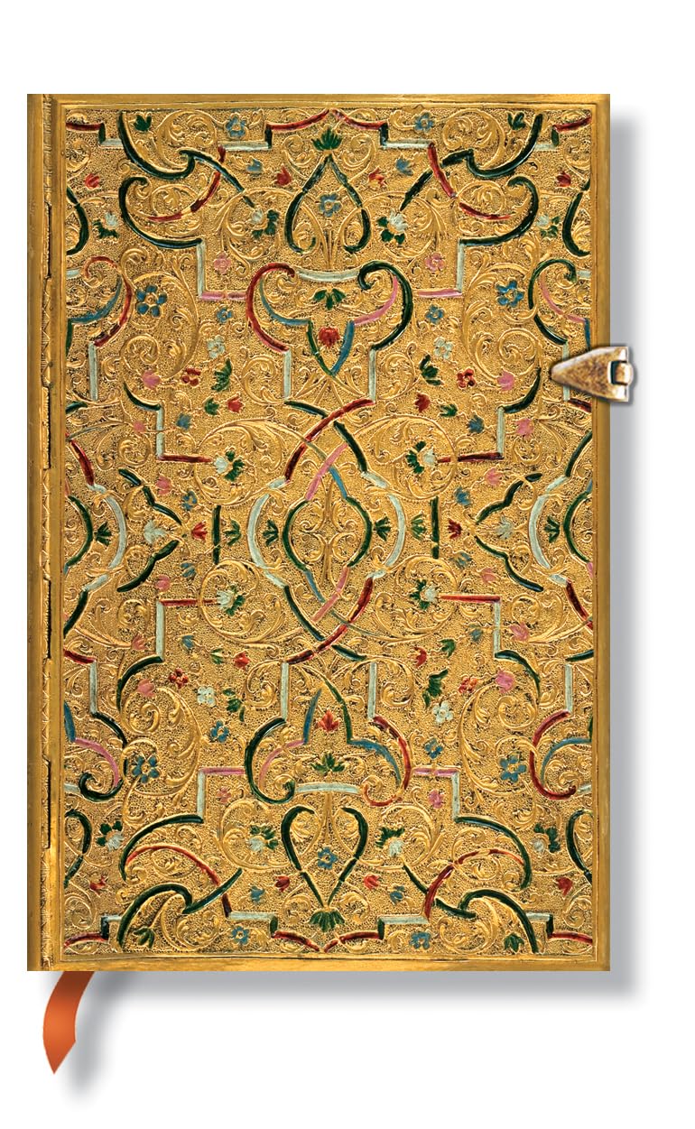 "Gold Inlay" Paperblanks Mini Hardcover Journal