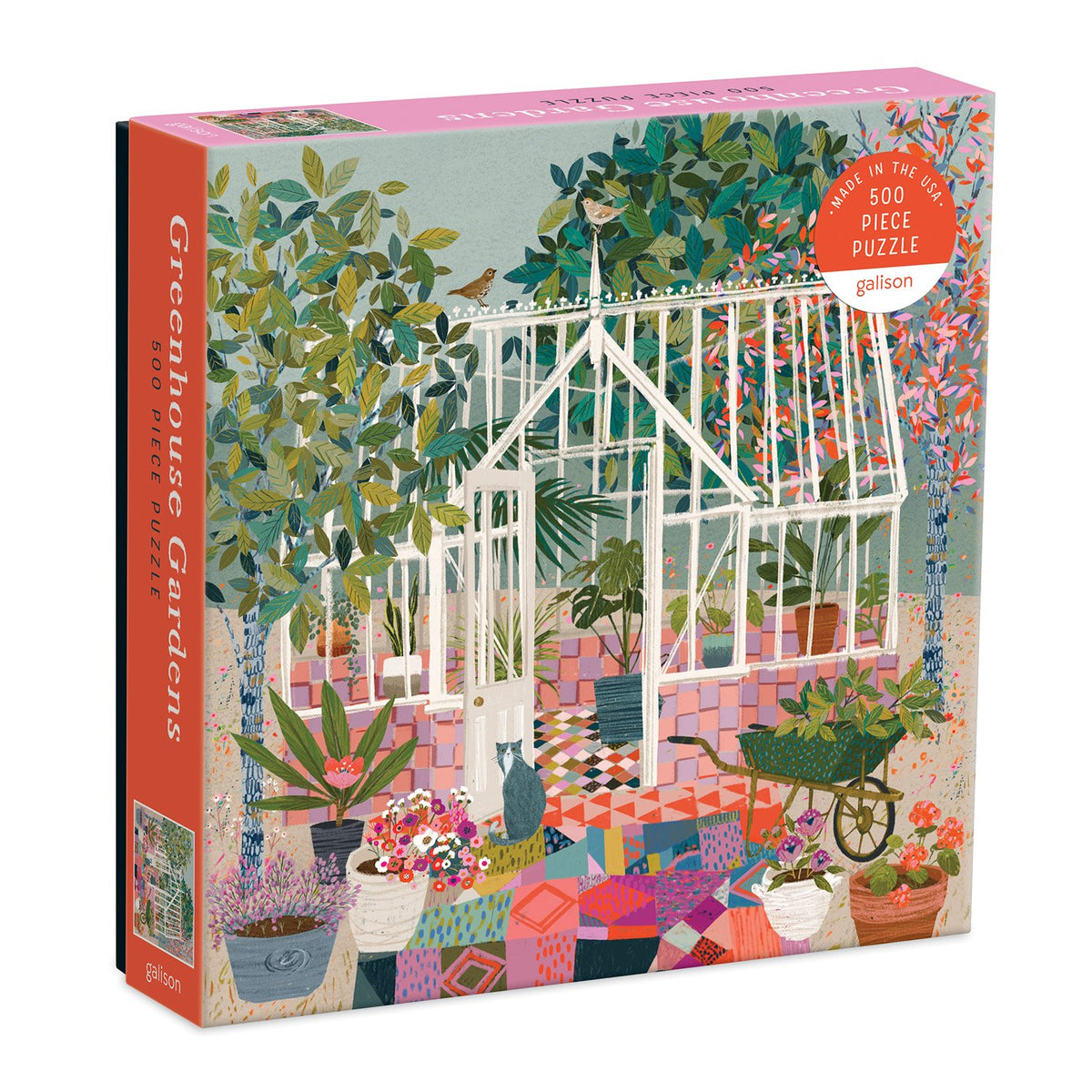 "Greenhouse Gardens" Puzzle - 500 Piece