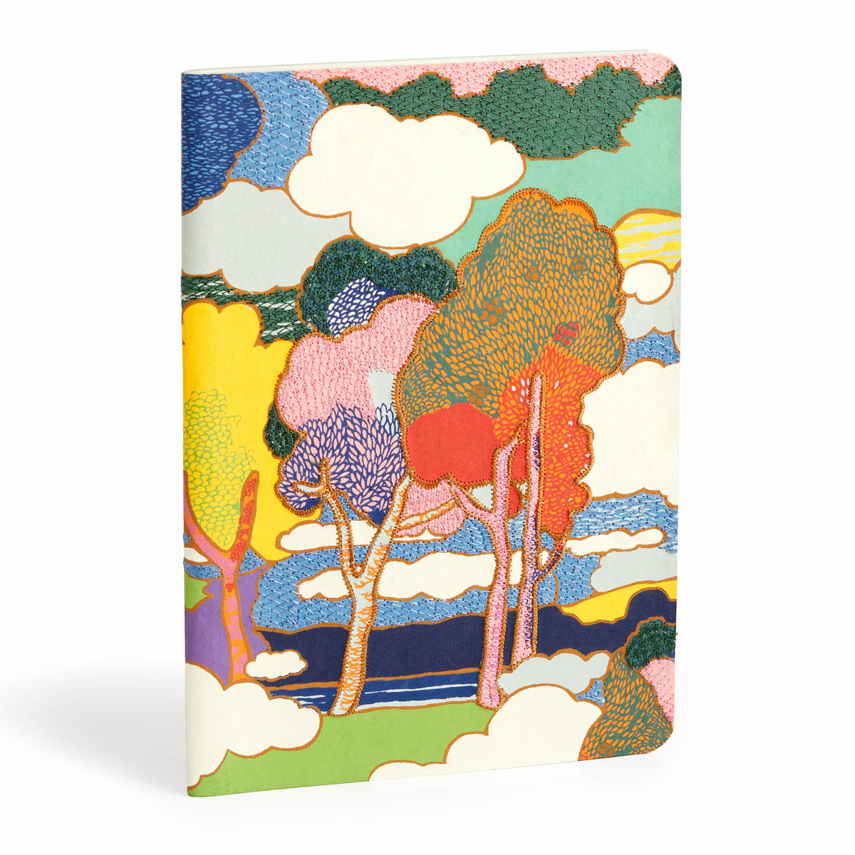 Liberty "Prospect Road" Handmade Embroidered Journal (B5)