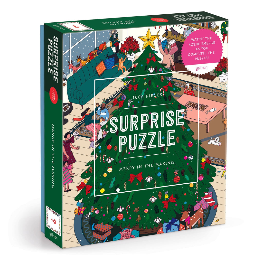 "Merry in the Making" Surprise Puzzle (1000 Piece)
