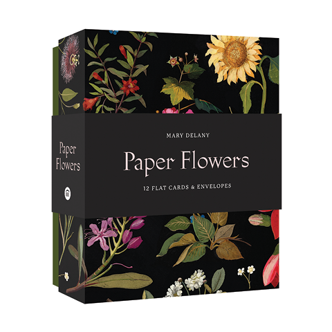 Paper Flowers: 12 Flat Cards & Envelopes
