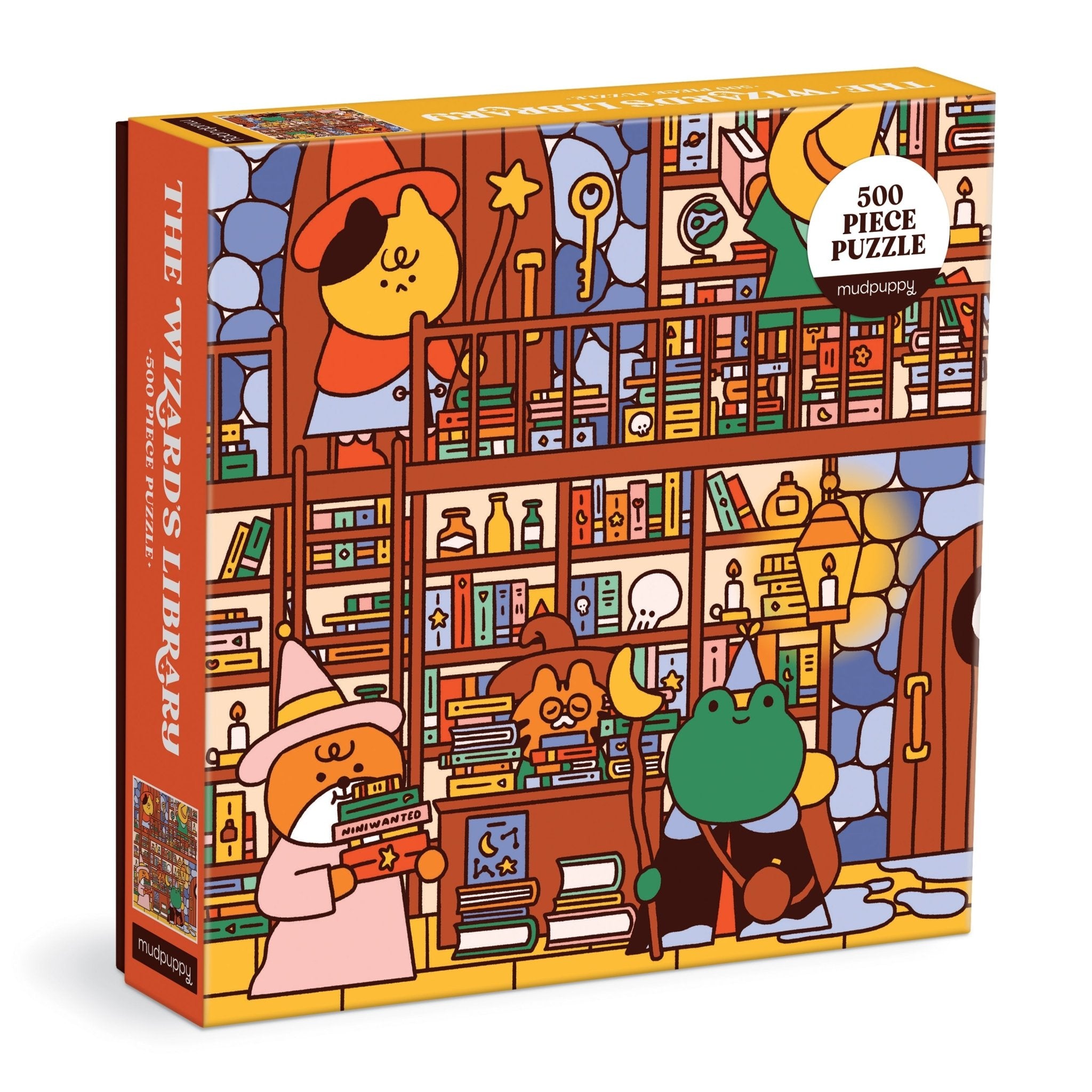 "Wizard's Library" 500 Piece Puzzle