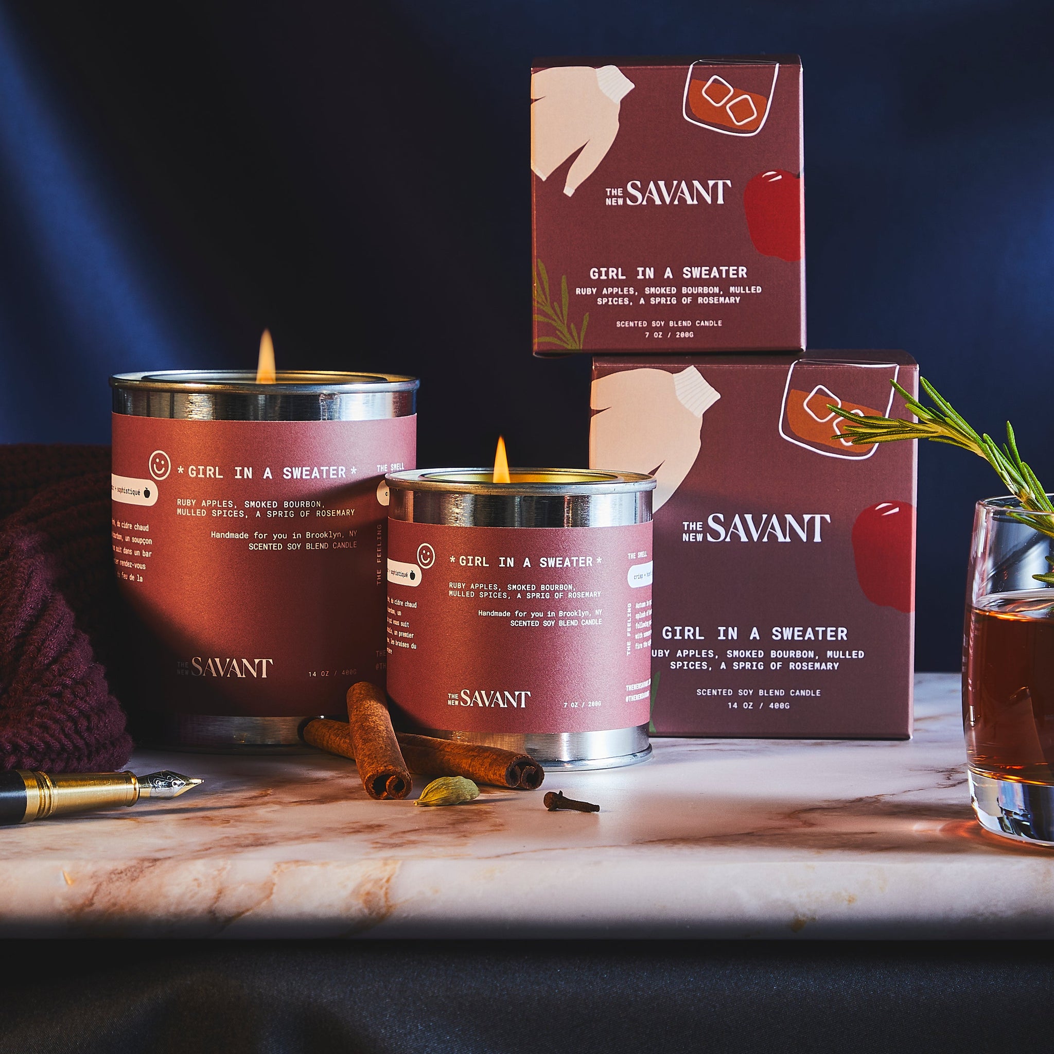"Girl in a Sweater" Candle - The New Savant