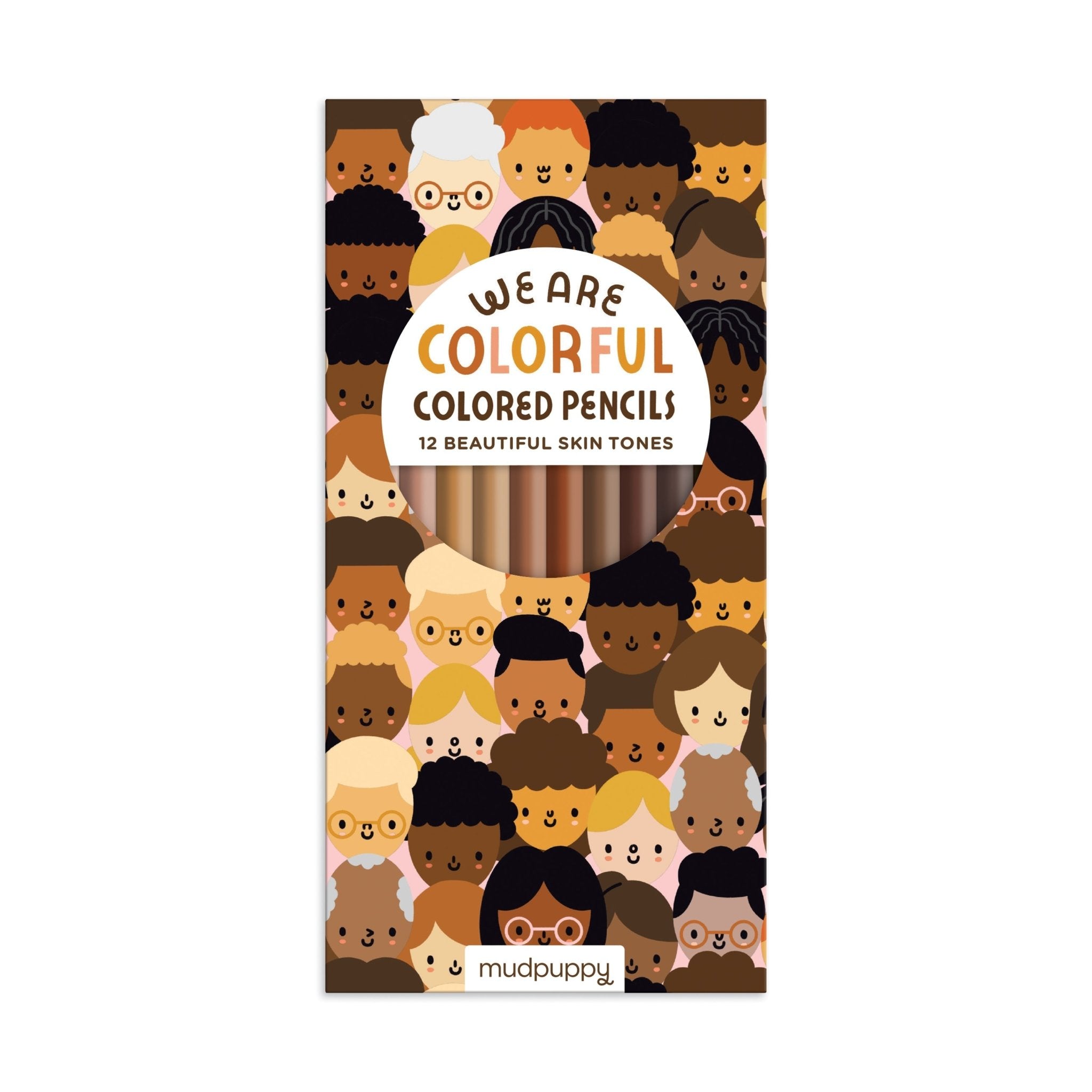 We Are Colorful: Skin Tone Colored Pencils
