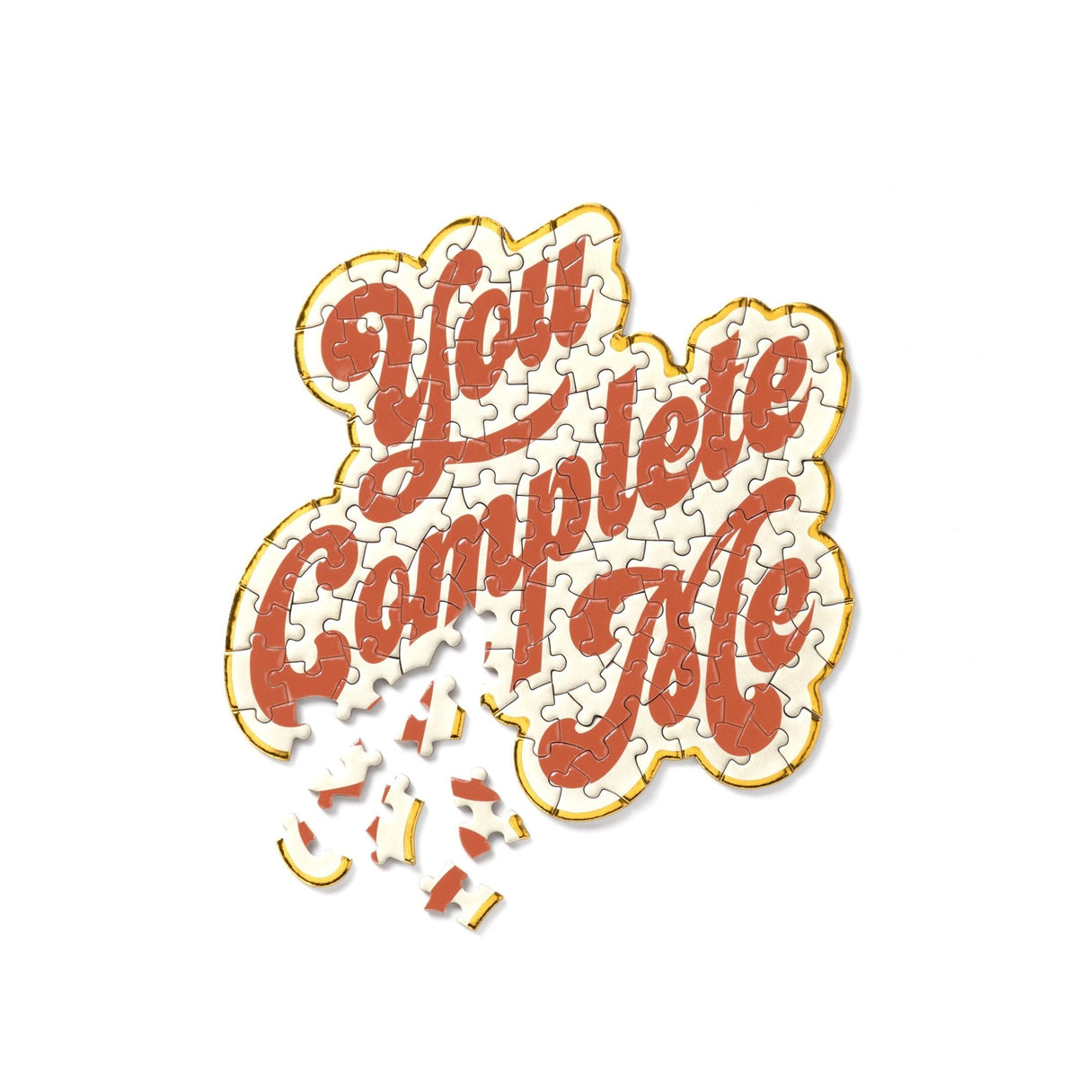 "You Complete Me" 100 Piece Mini Puzzle