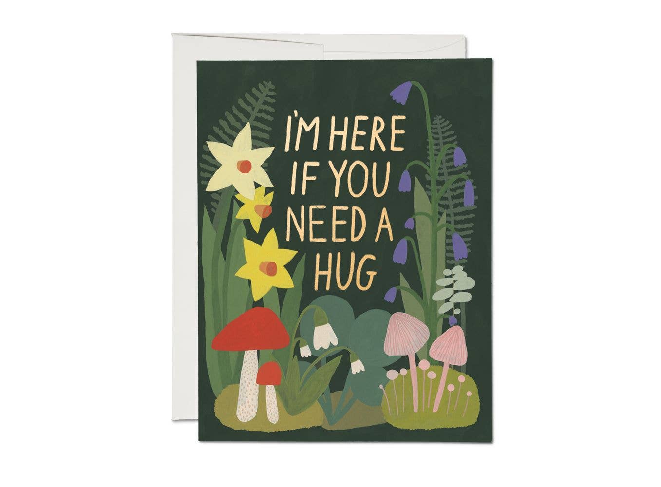 "Garden Hugs" Sympathy Greeting Card