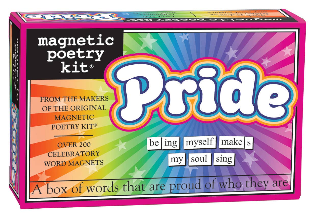"Pride" Magnetic Poetry Kit