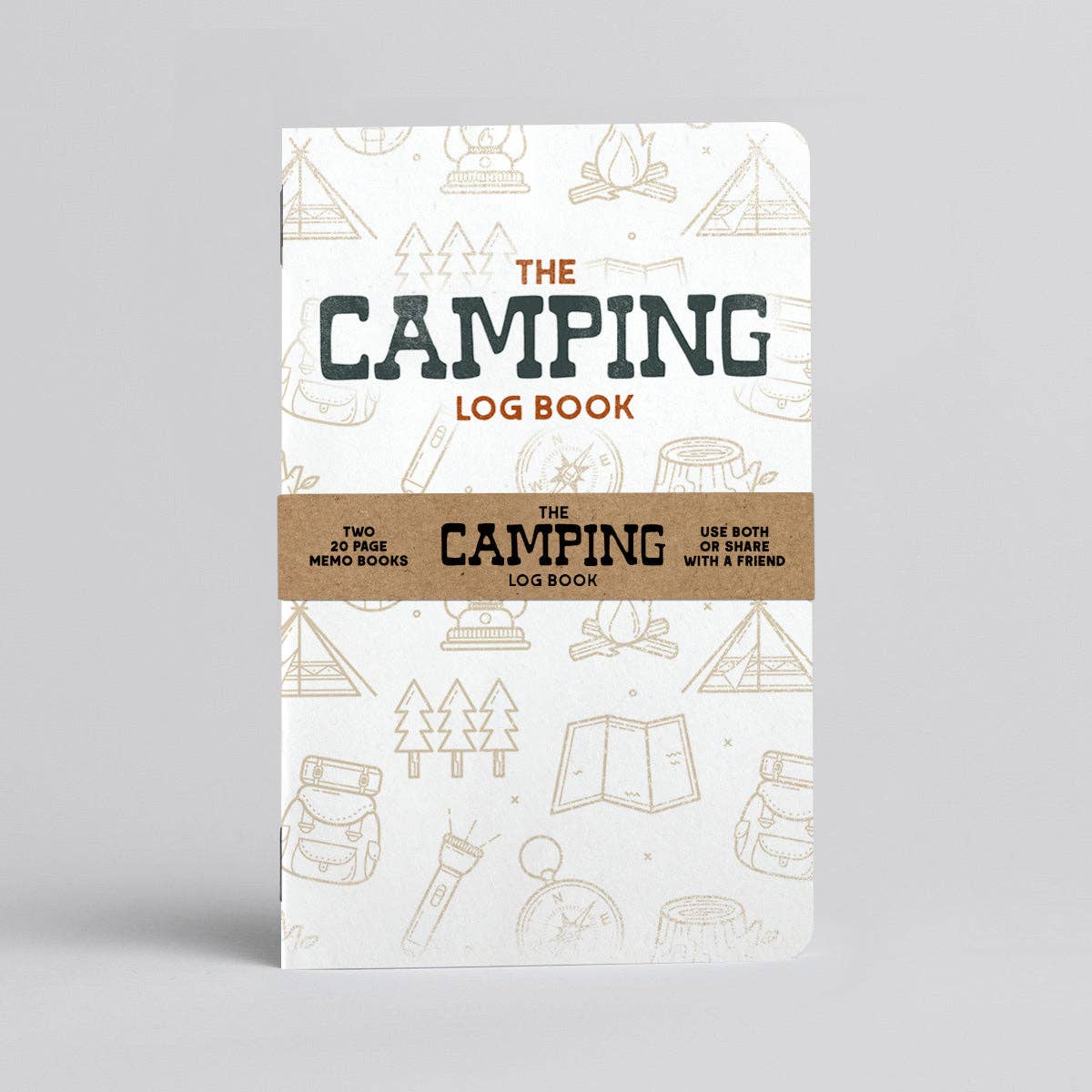 The Camping Log Book - 2-Pack