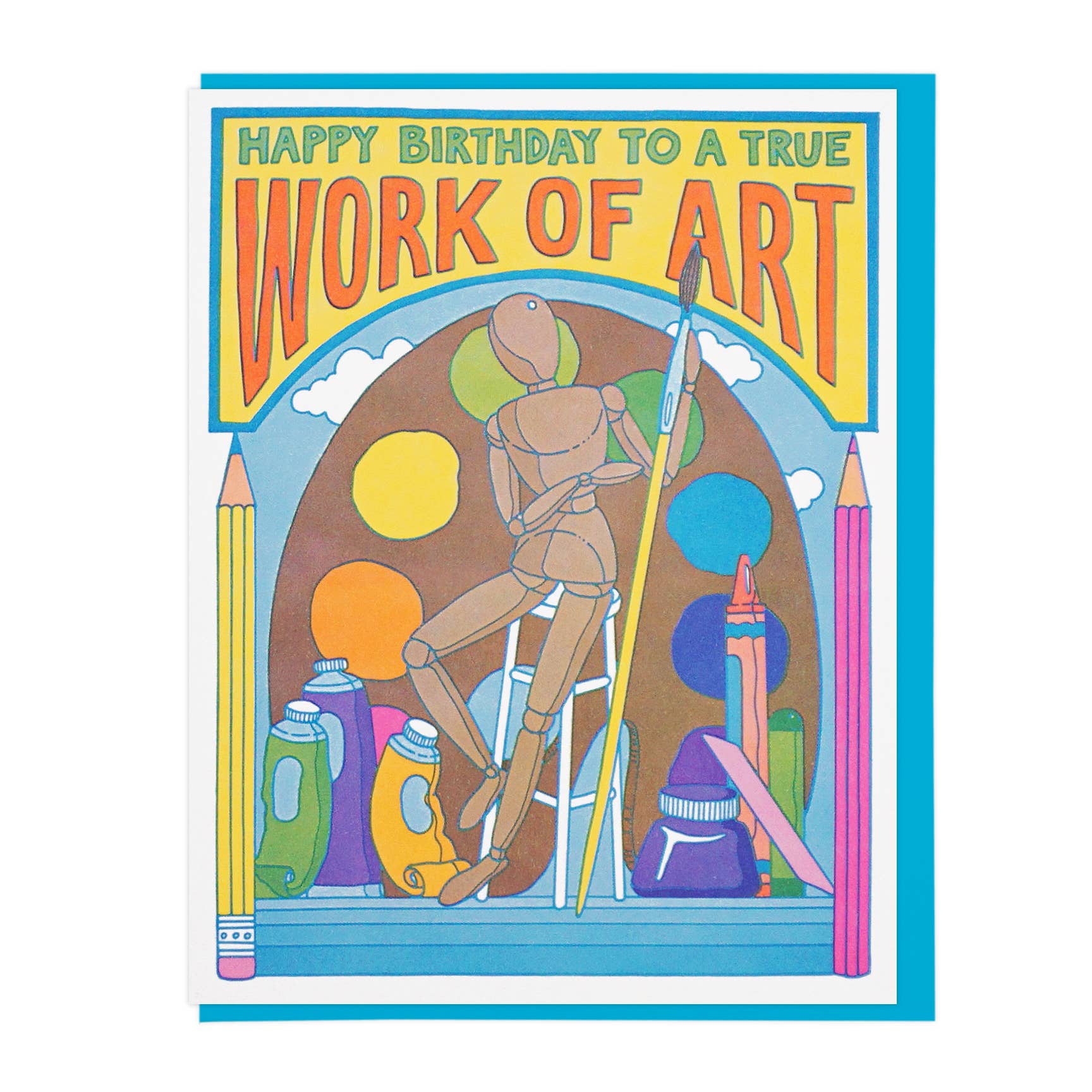 "Work Of Art" Card