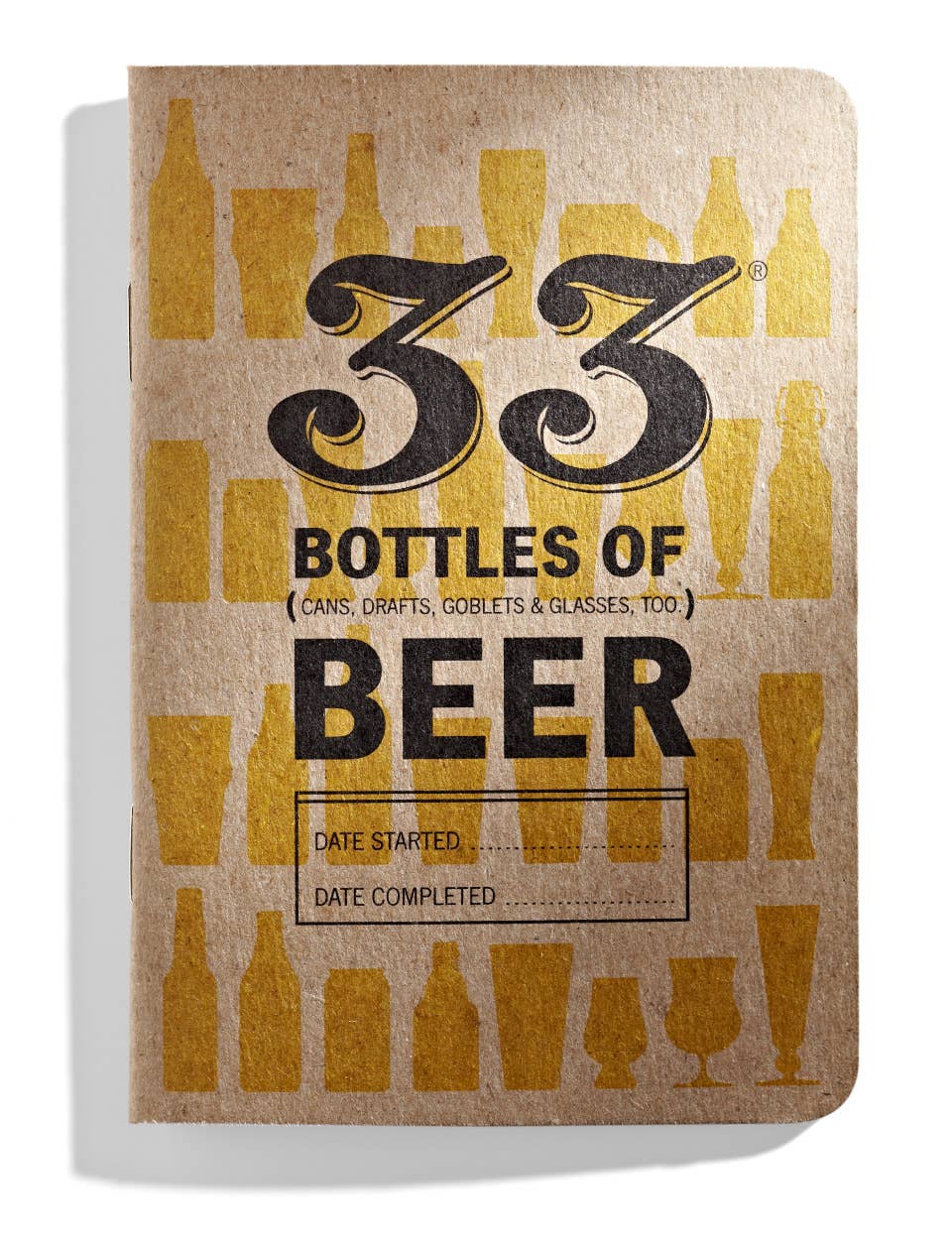 "33 Bottles Of Beer" Tasting Notebook