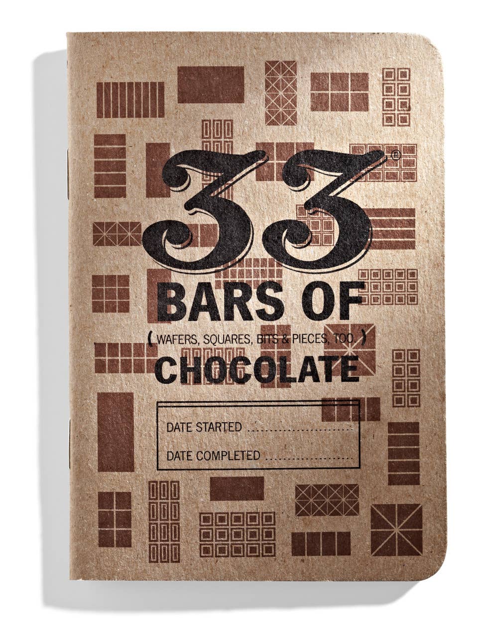 "33 Pieces Of Chocolate" Tasting Notebook