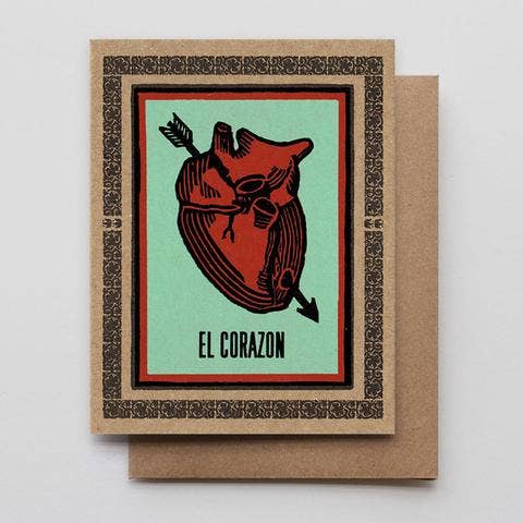 "El Corazon" Card