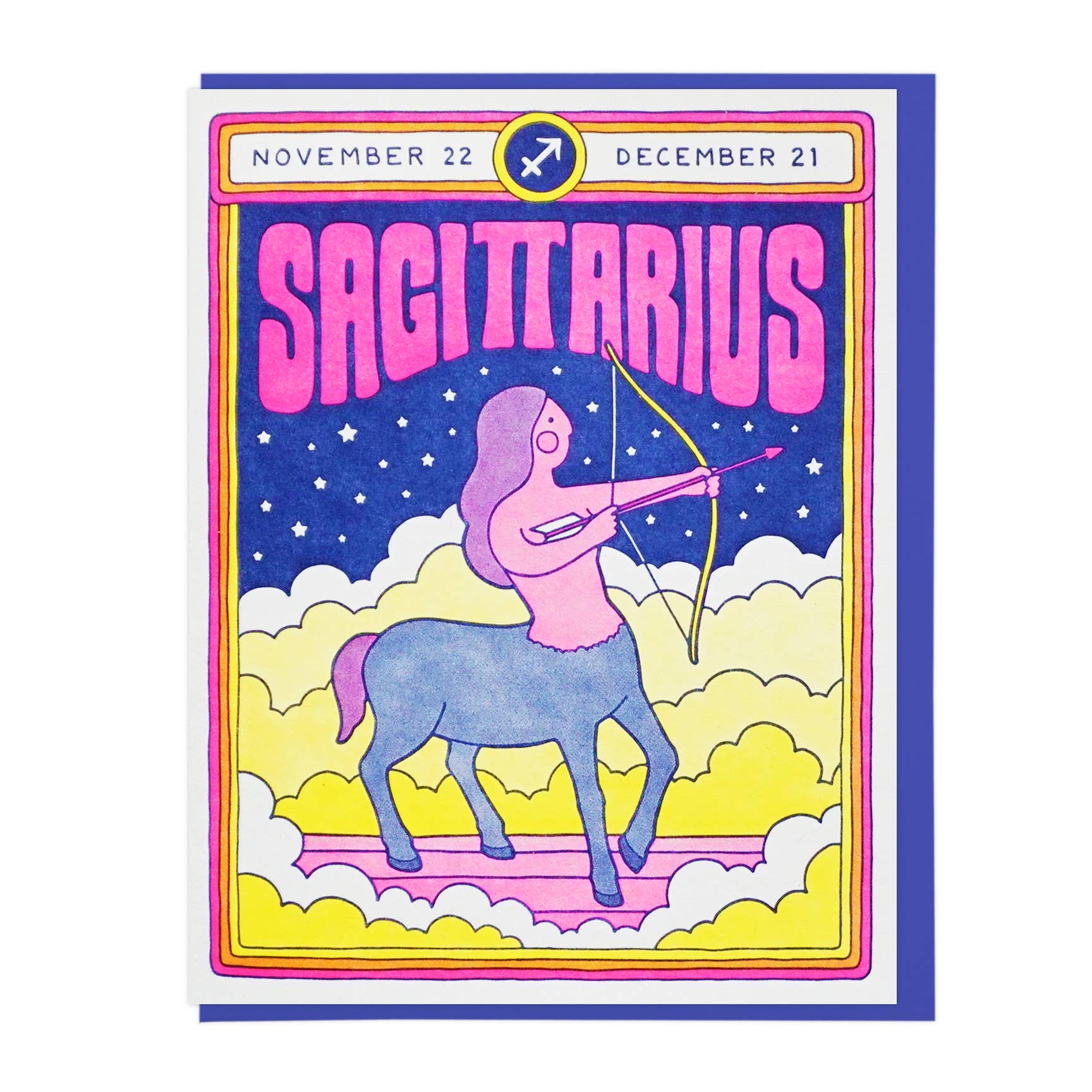 "Sagittarius" Card
