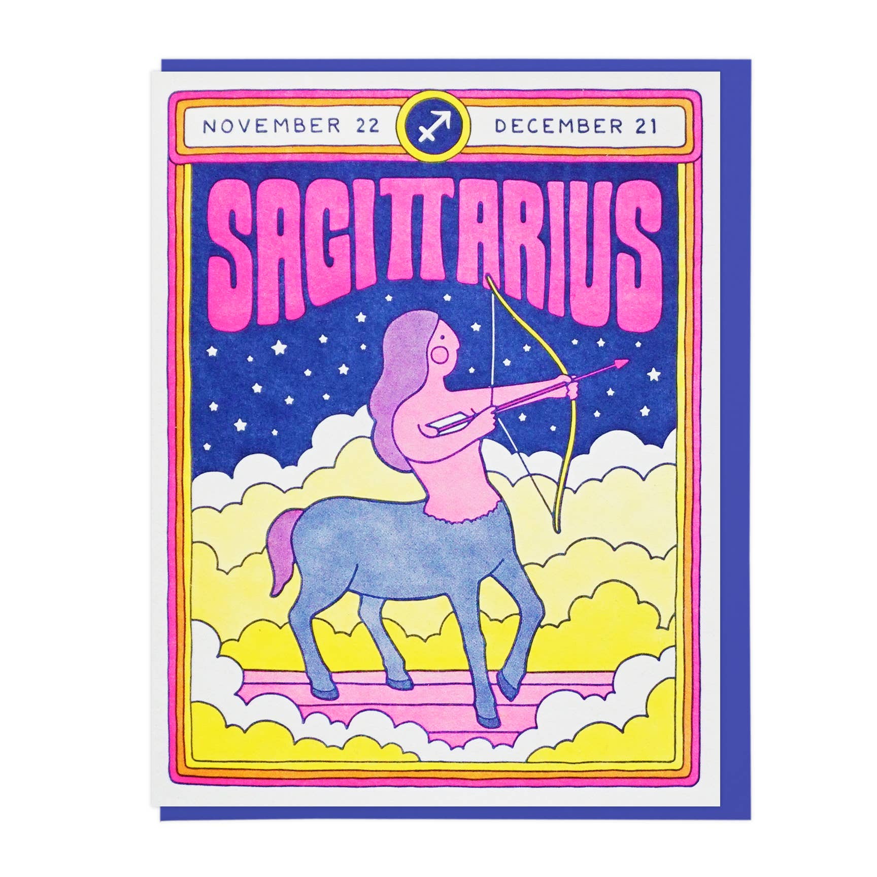 "Sagittarius" Card