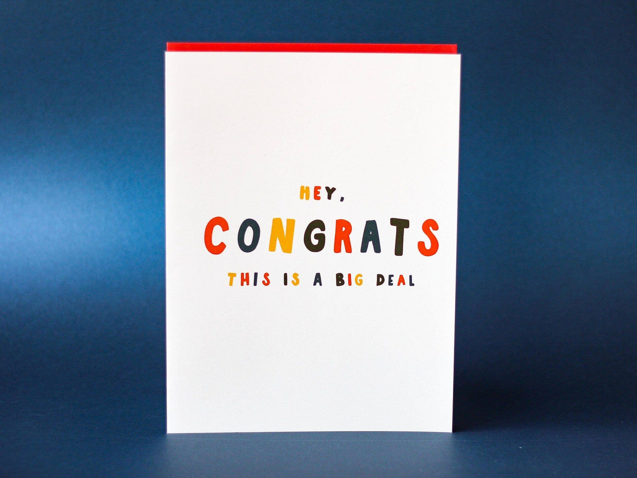 "Congrats This is a Big Deal" Oversized Card