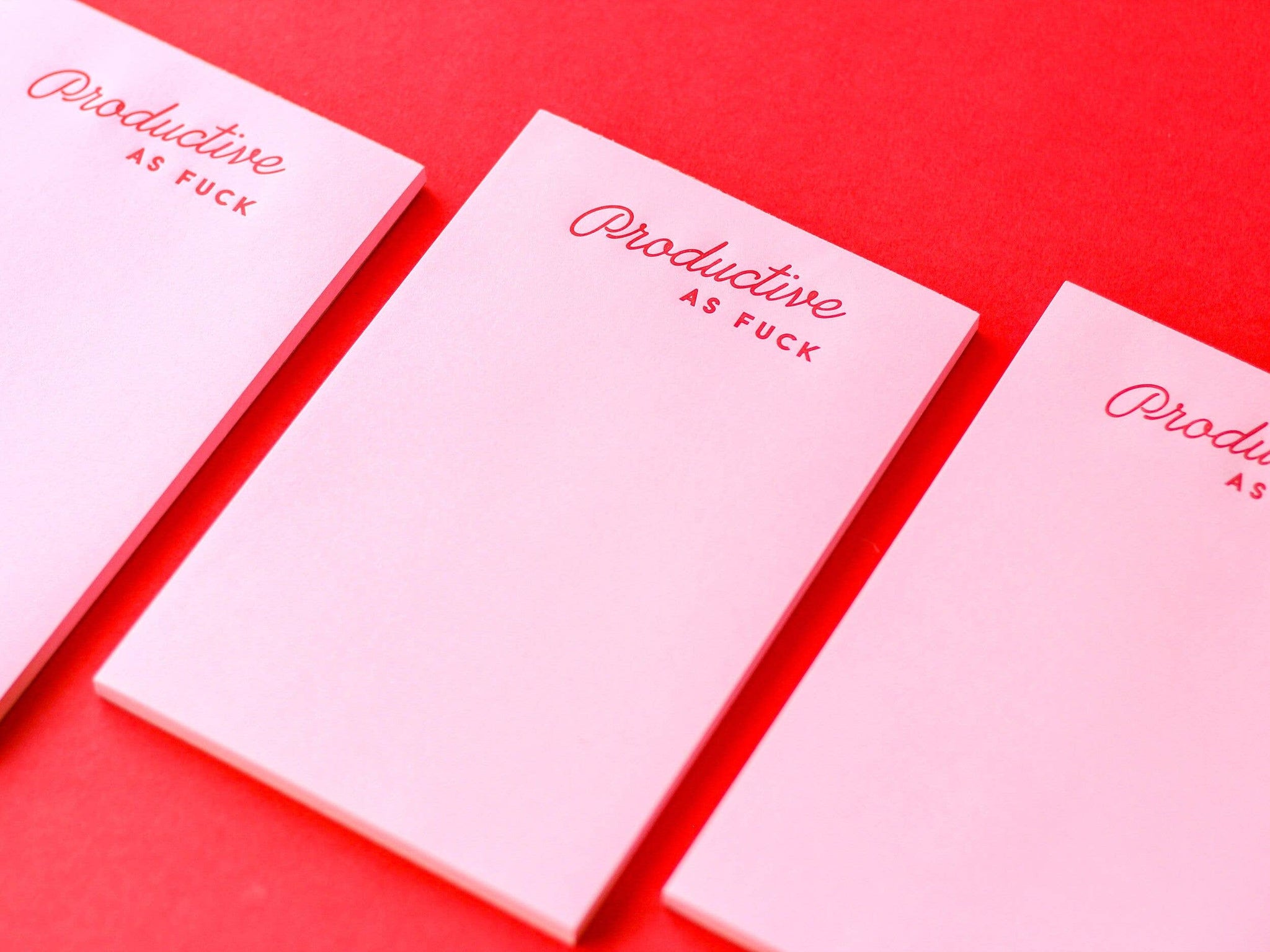 "Productive AF" Notepad