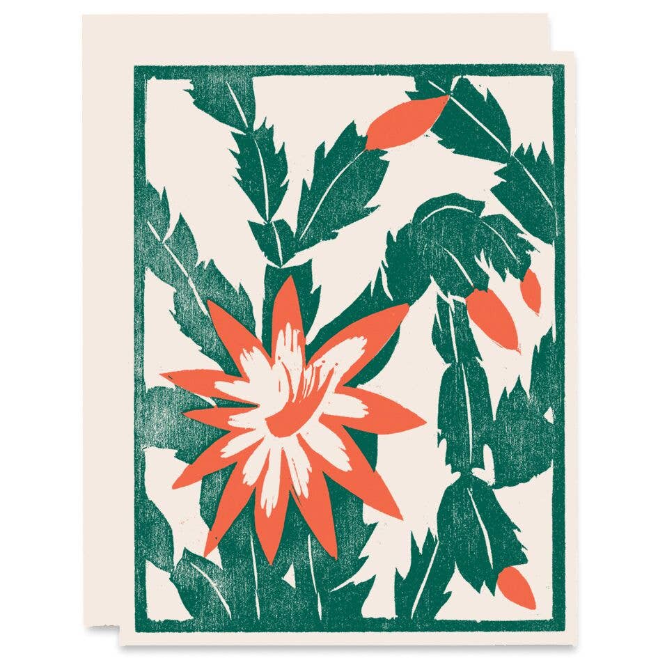 "Christmas Cactus" Card
