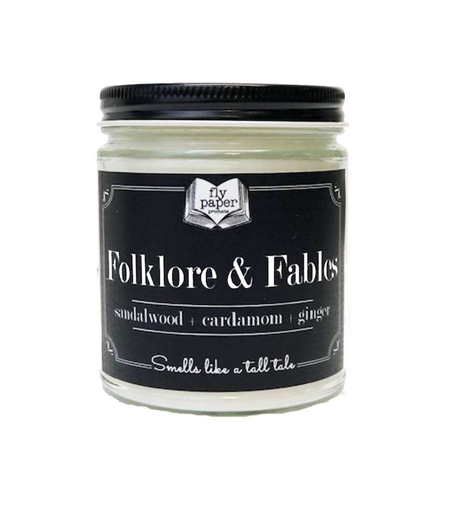 Folklore and Fables 9oz Literary Soy Candle