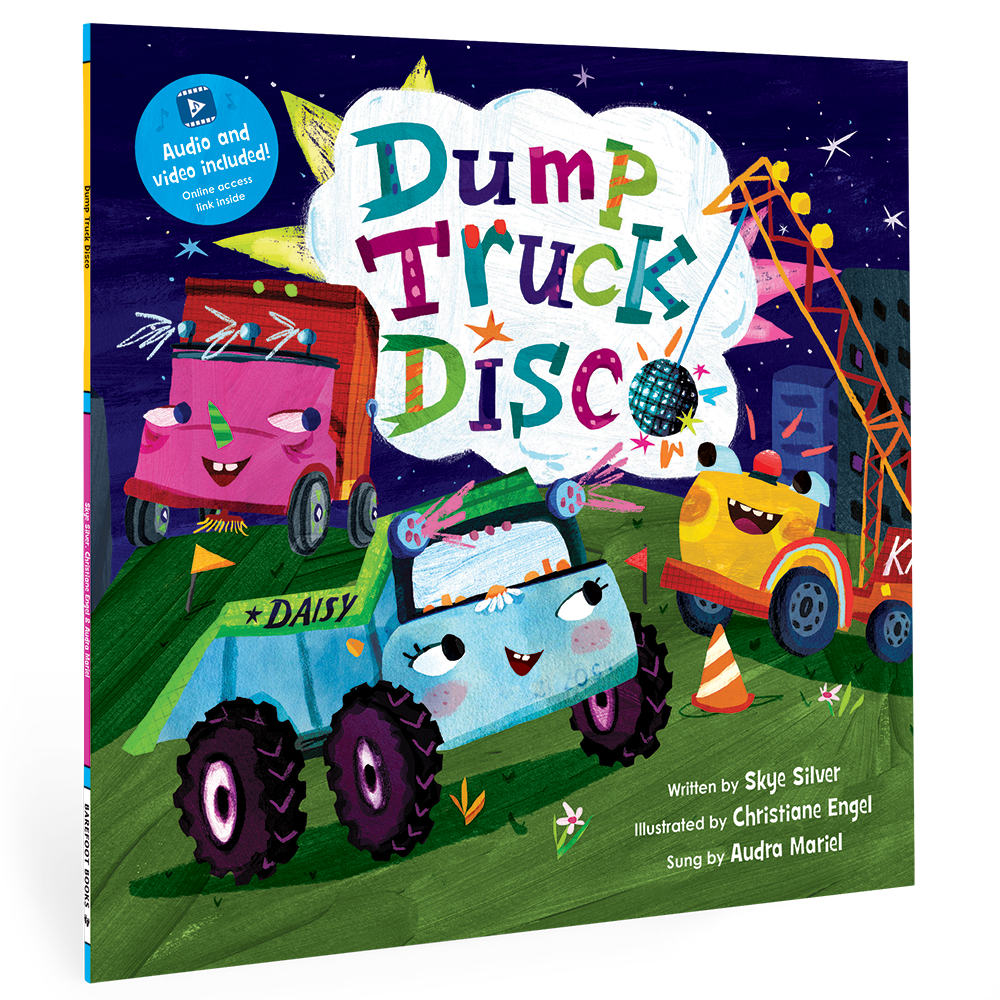 Dump Truck Disco - Silver, Skye
