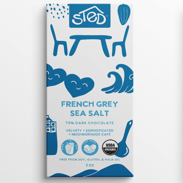 French Grey Sea Salt (70% Dark Chocolate)