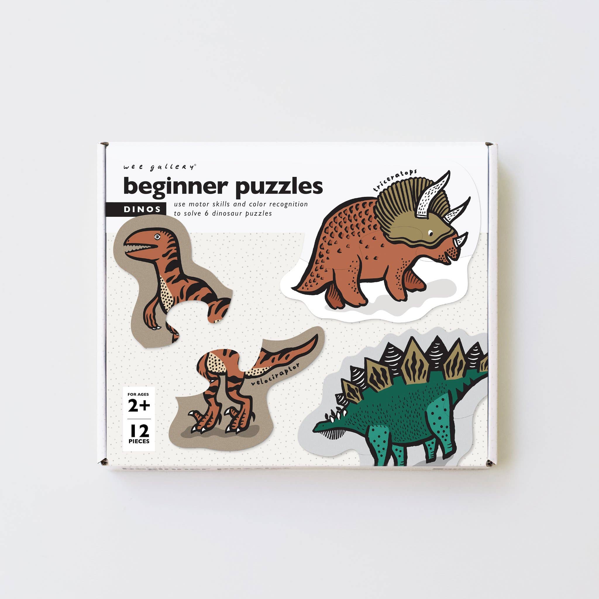 "Dino" Beginner Puzzles - 12 Piece
