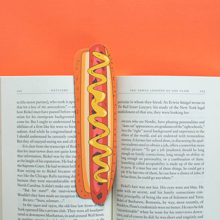 "Hot Dog" Bookmark