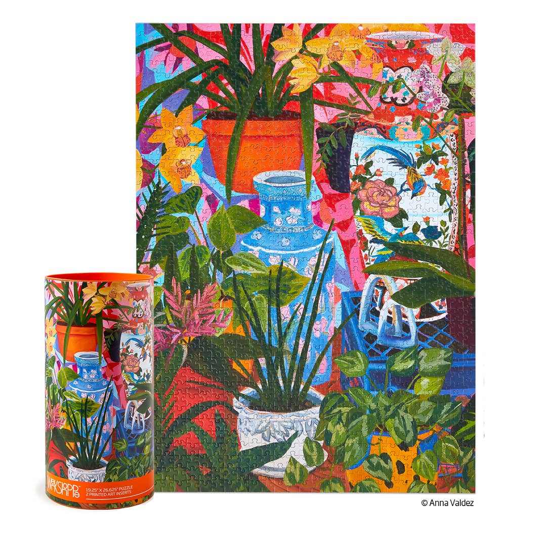 "Tropical Vases" Puzzle - 1000 Piece