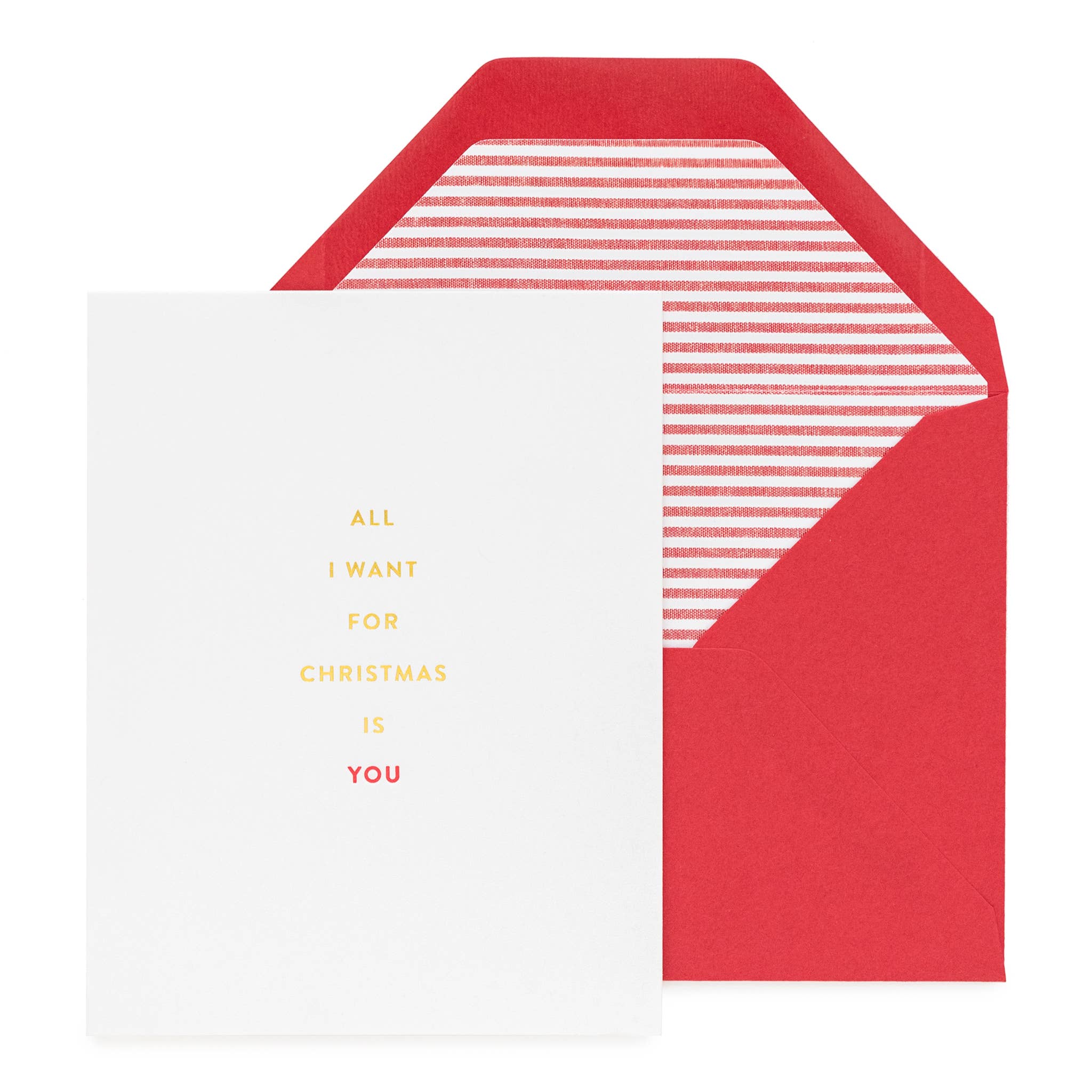 "All I Want for Christmas Is You" Card