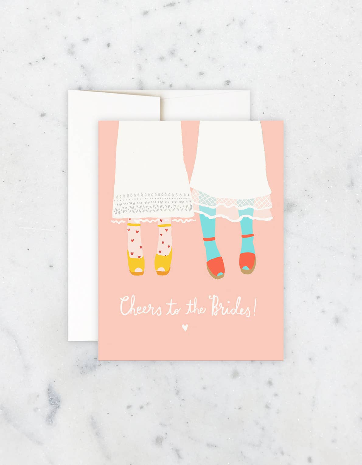 "Cheers To The Brides" Card