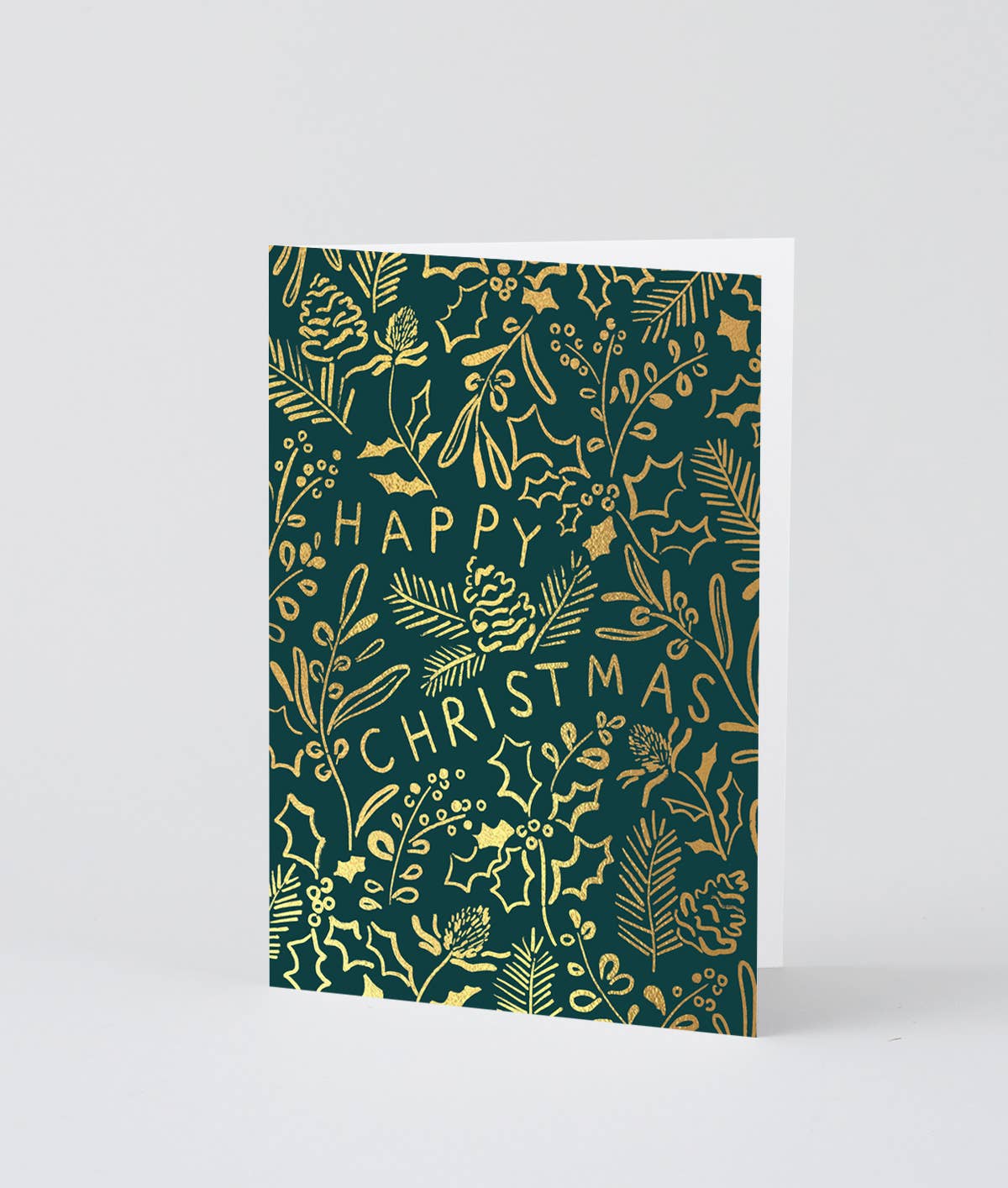 "Happy Christmas Holly & Thistle" Card