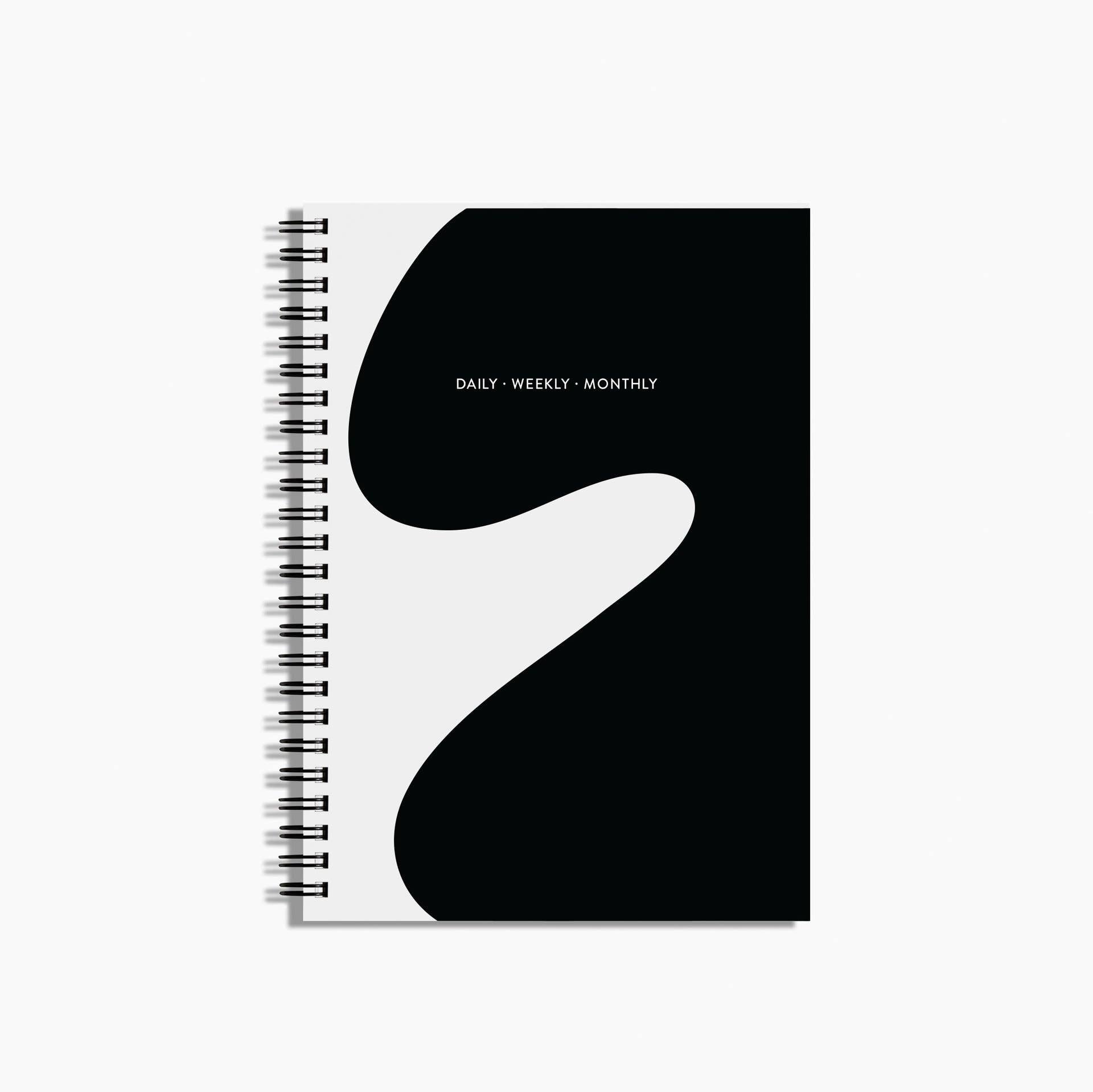 "Curves" Daily Weekly Monthly Planner - Small