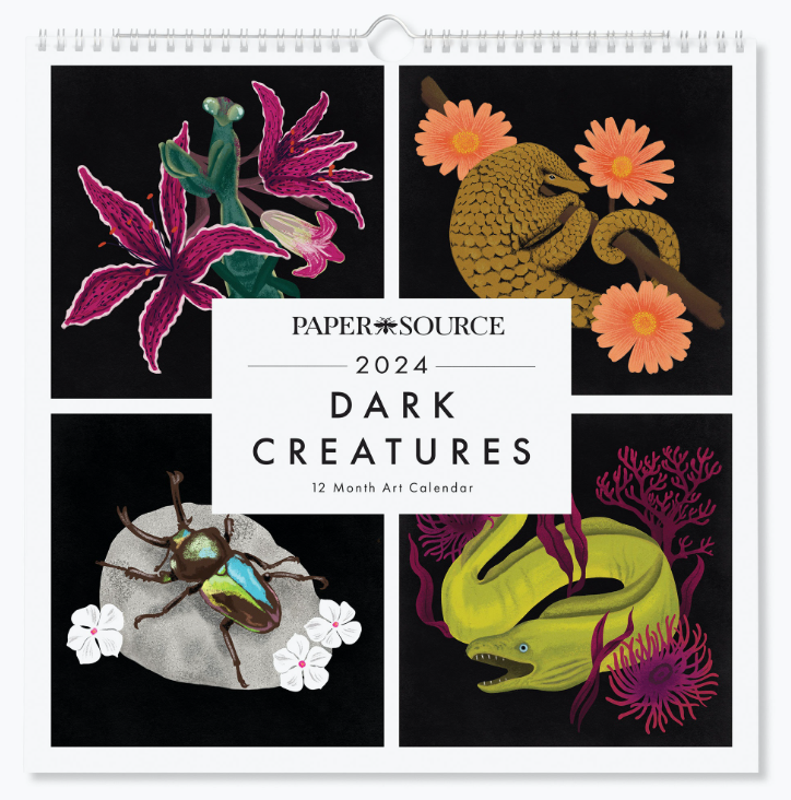 2024 "Dark Creatures" Calendar
