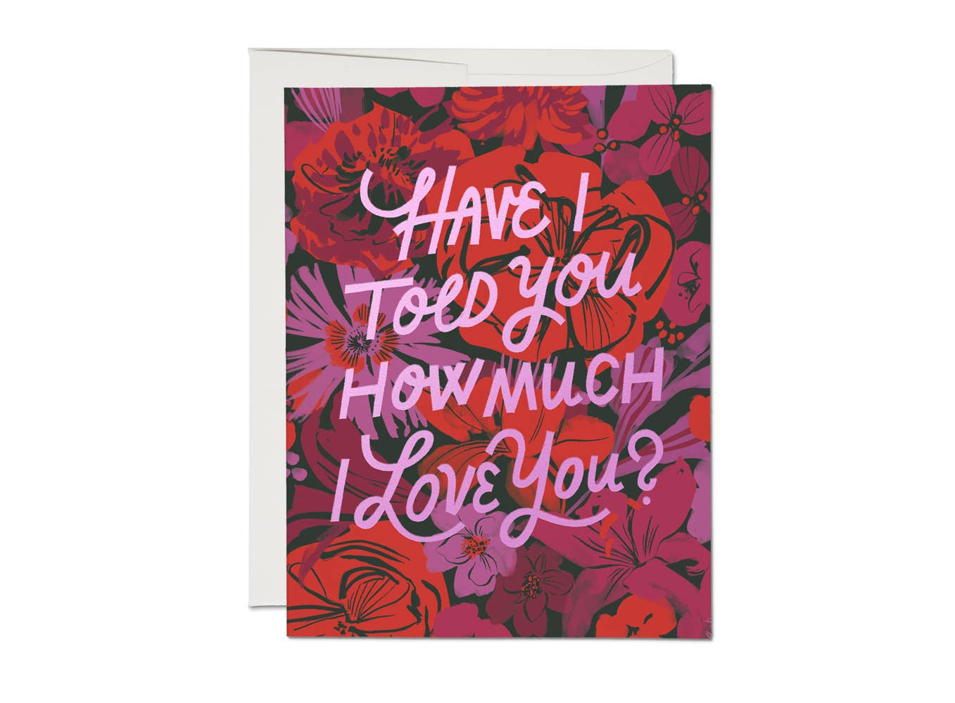 "Have I Told You How Much I Love You?" Greeting Card