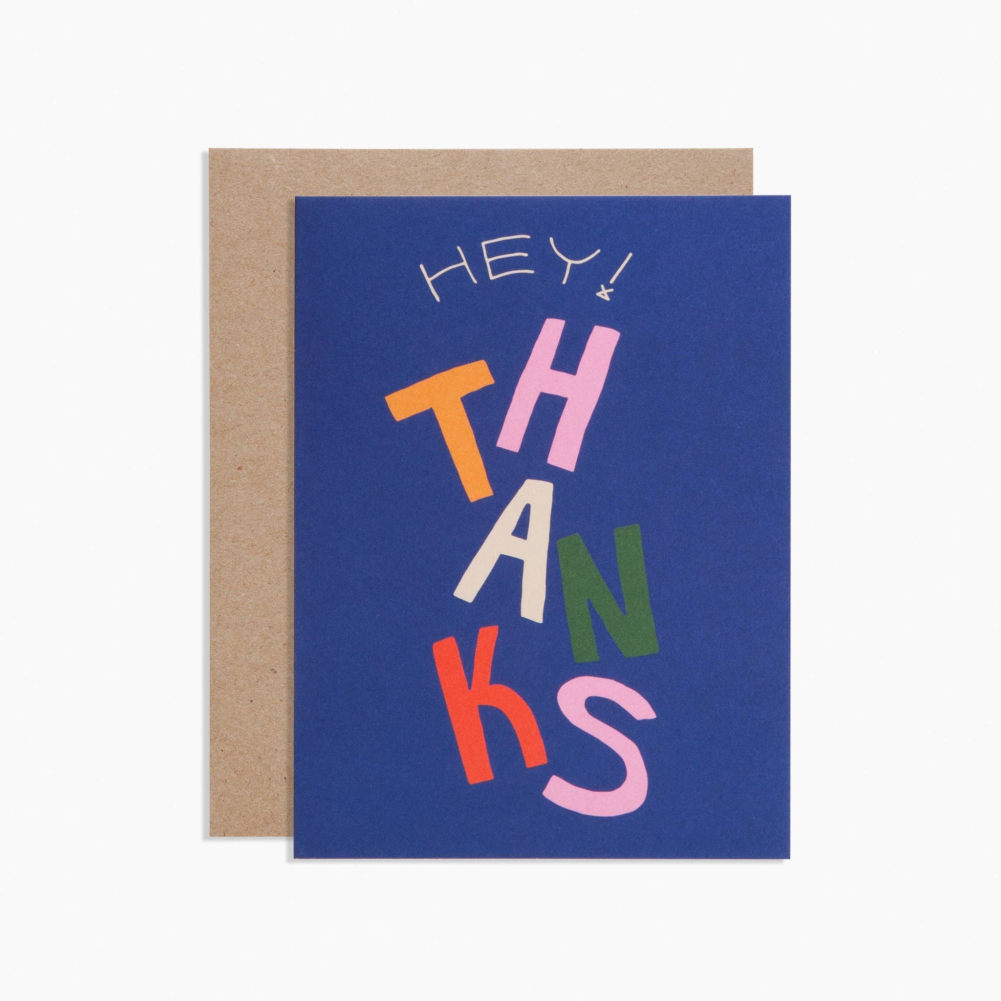 "Hey Thanks" Card