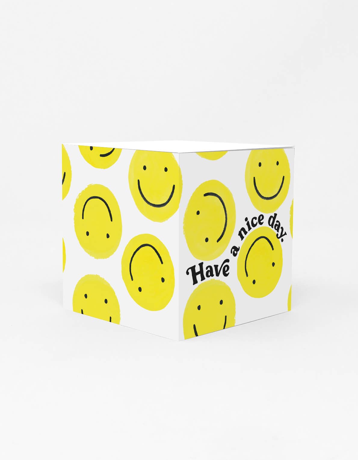 "Have A Nice Day" Sticky Note Cube