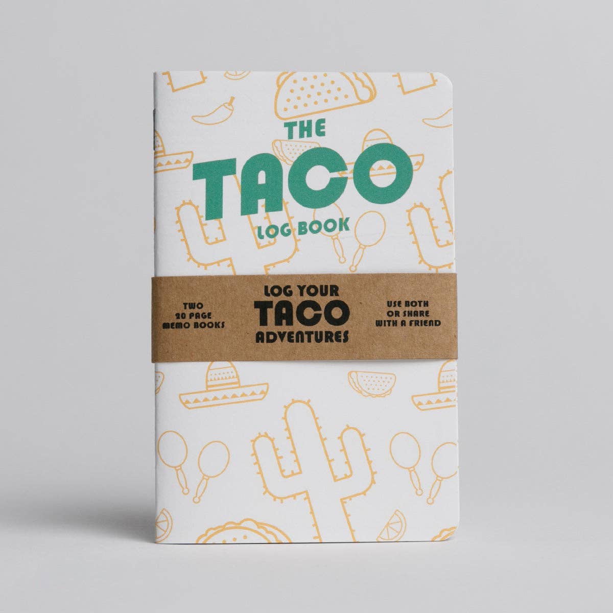 The Taco Log Book - 2-Pack