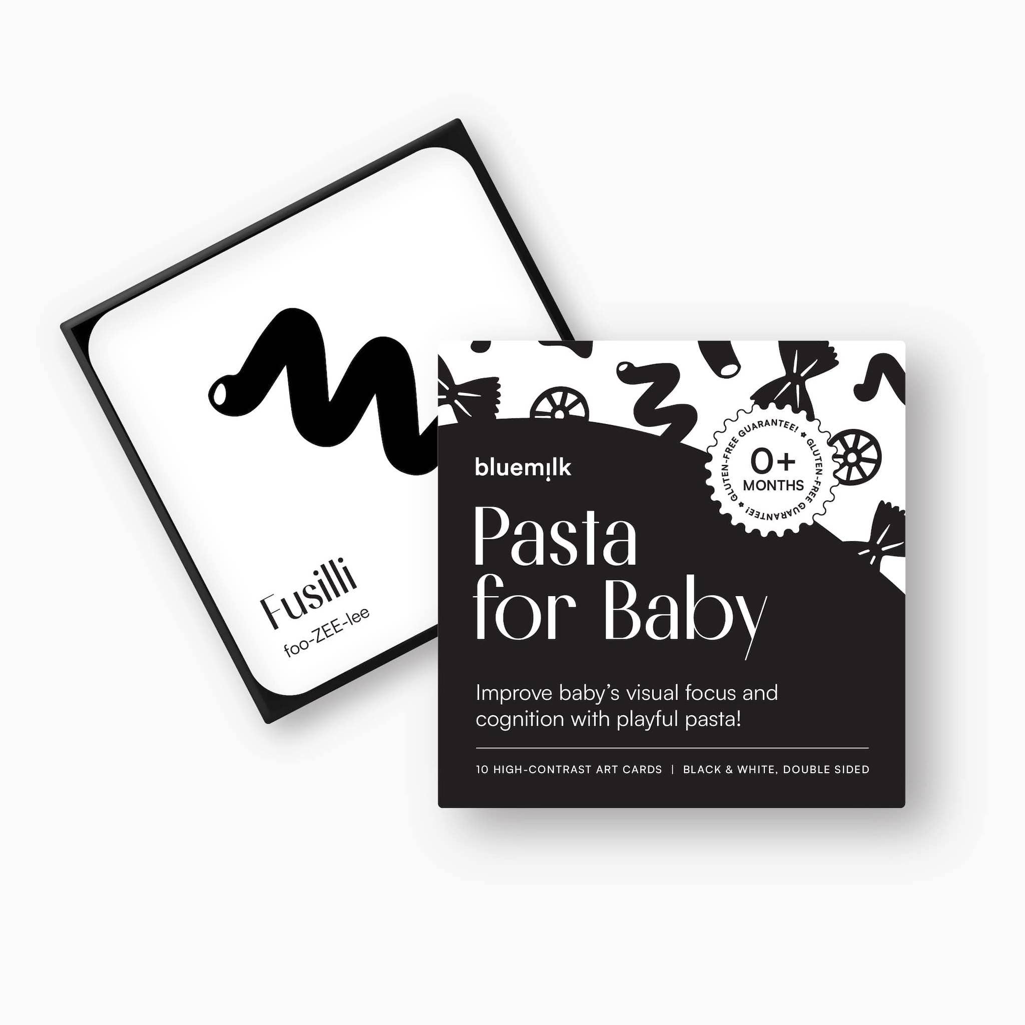 Pasta for Baby: High-Contrast Art Cards
