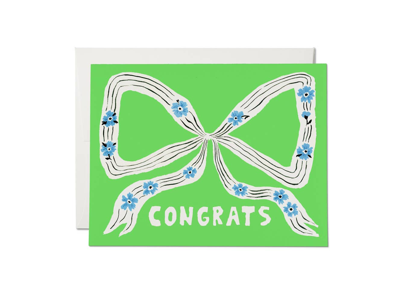 "Perfect Bow - Congrats" Greeting Card