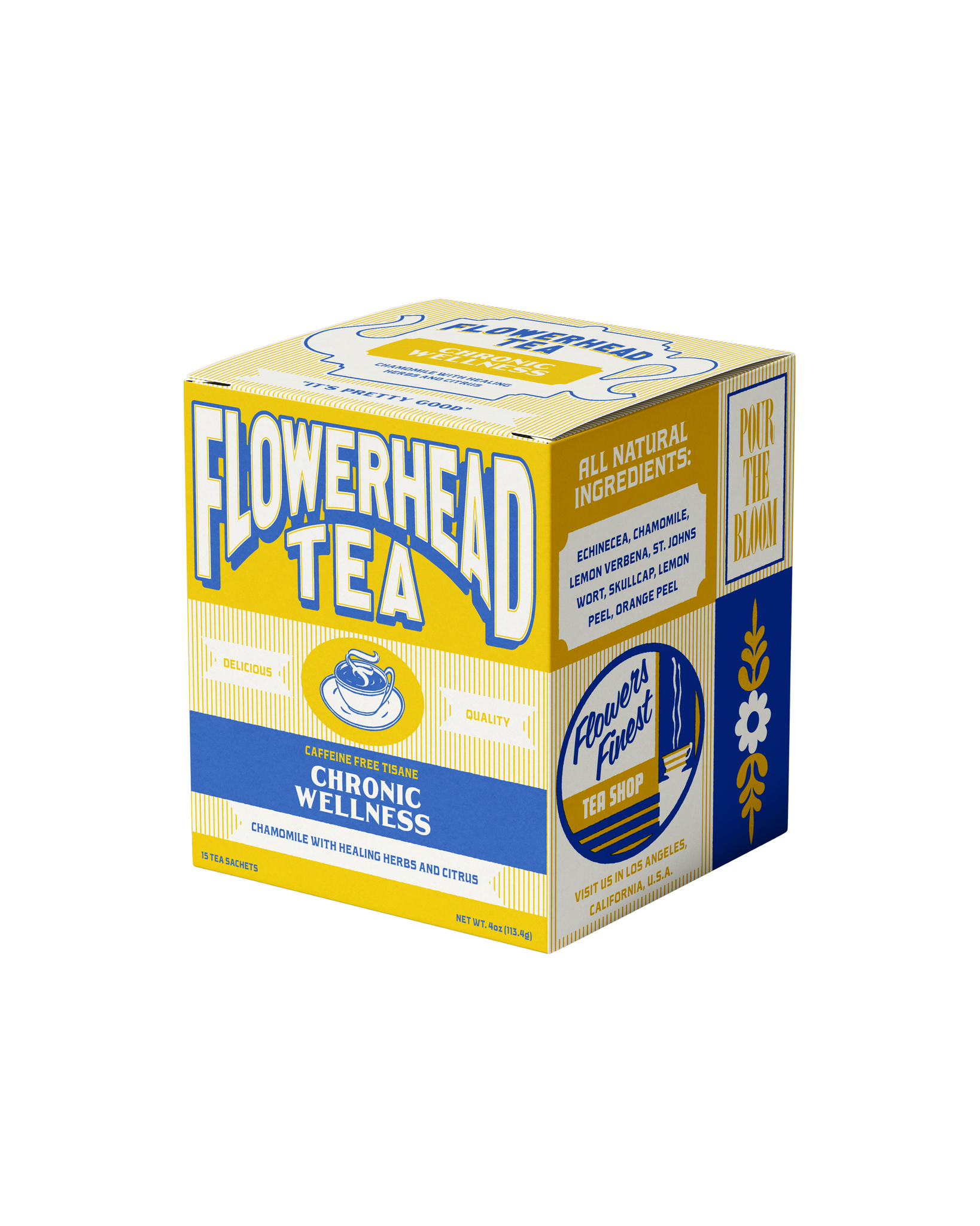 Flowerhead Tea: Chronic Wellness