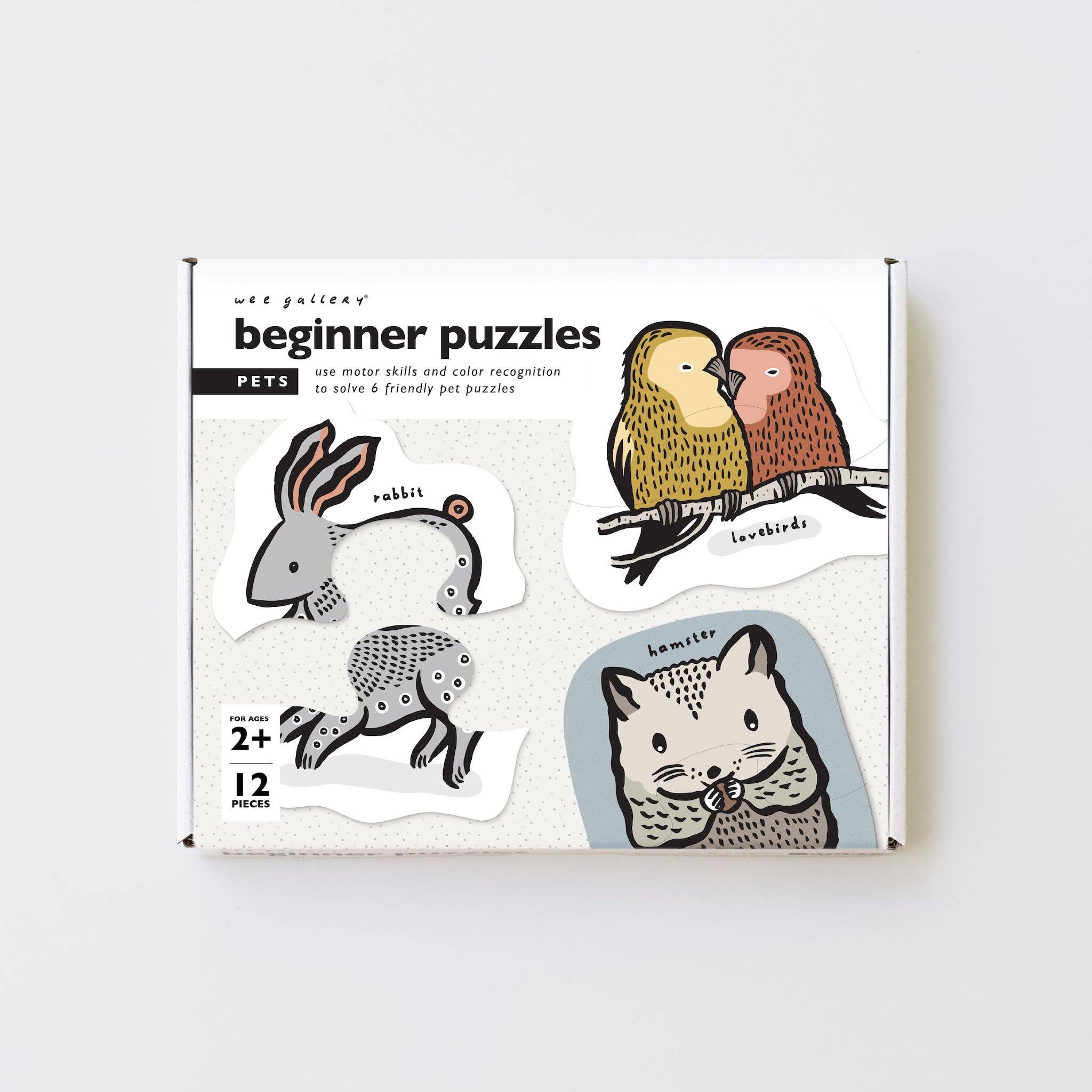 "Pets" Beginner Puzzles - 12 Piece