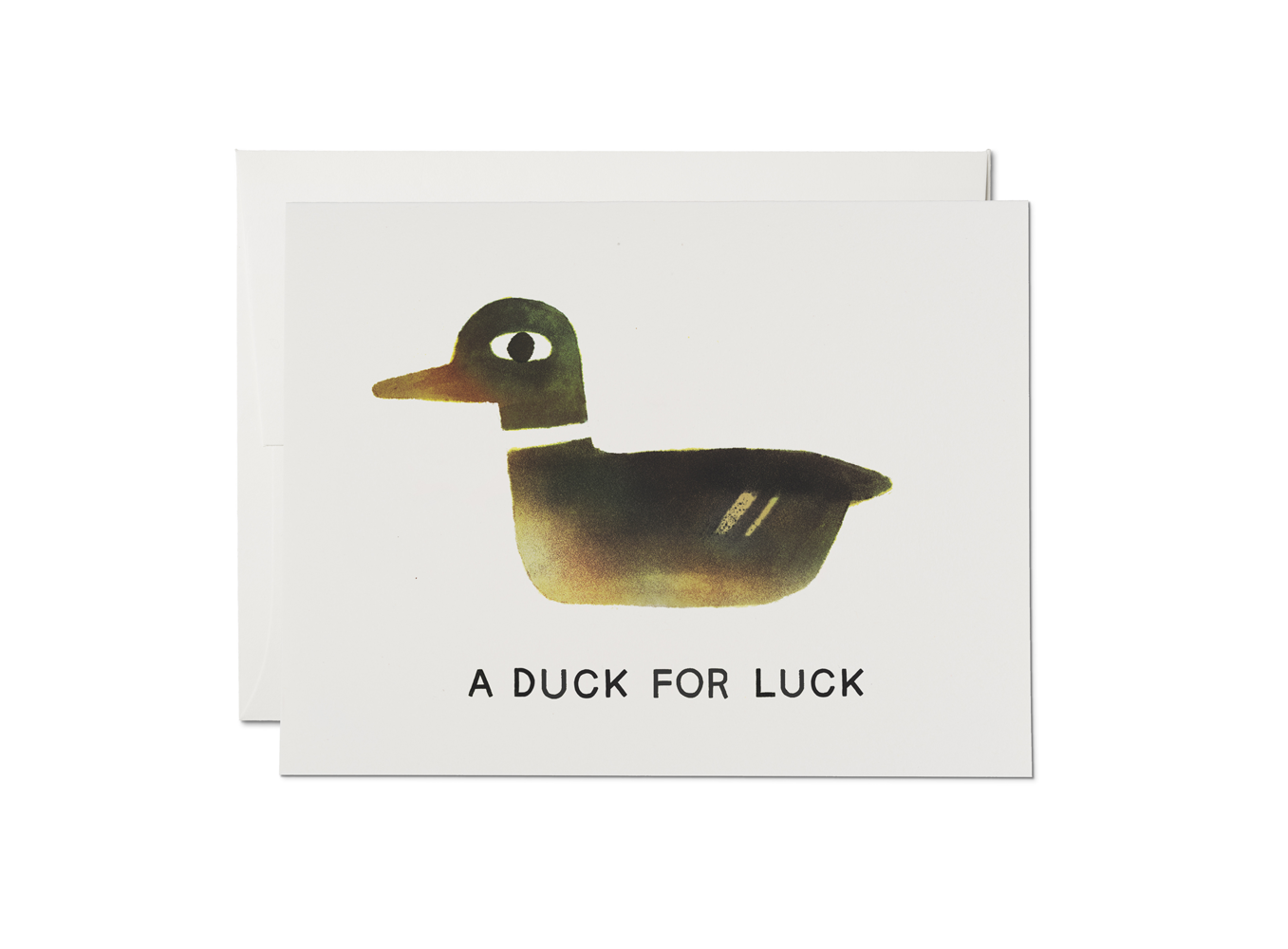 "A Duck For Luck" Card