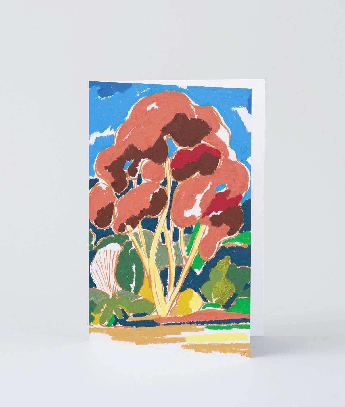 "Copper Tree" Art Card