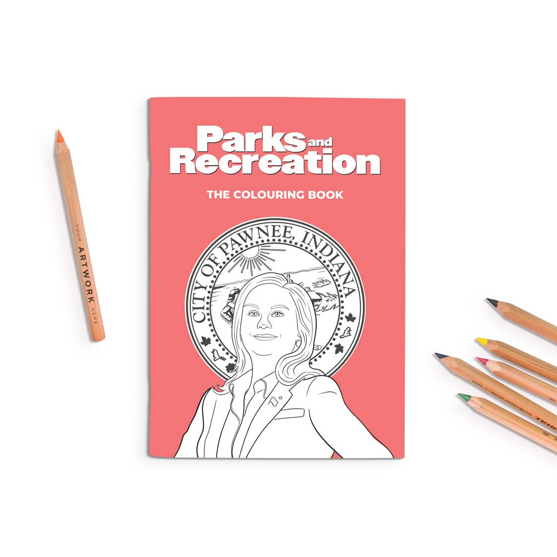 "Parks and Rec" Coloring Book