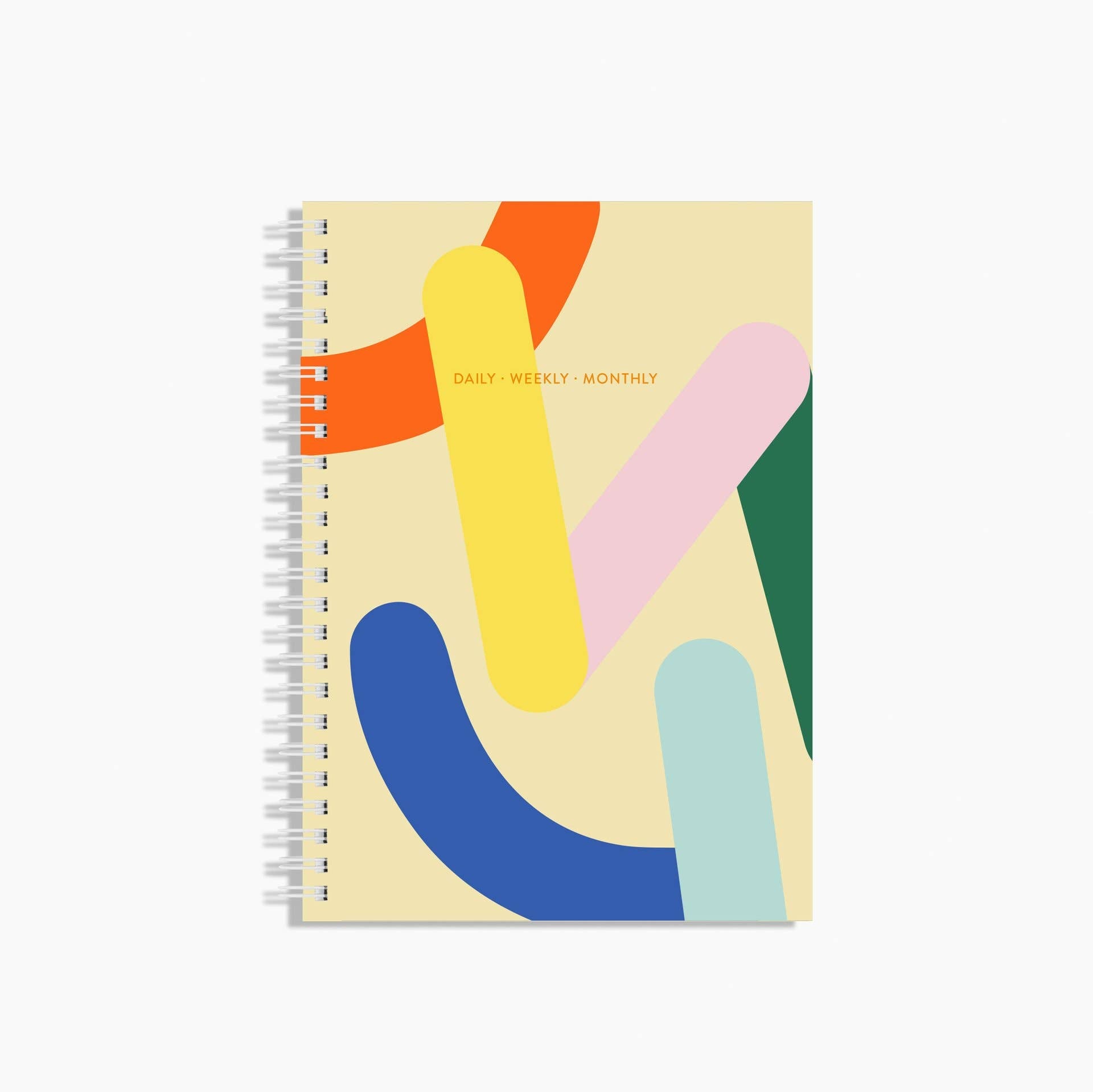 "Tubes" Daily Weekly Monthly Planner - Small