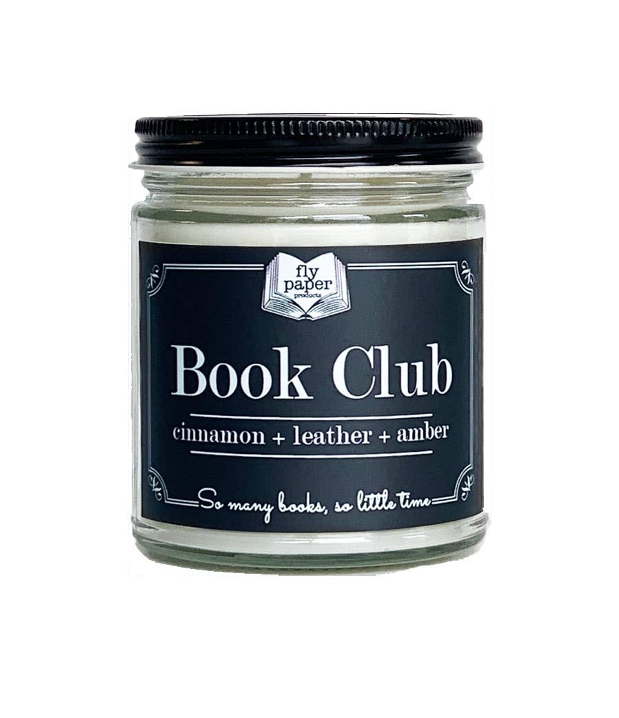 Book Club 9oz Glass Soy Candle