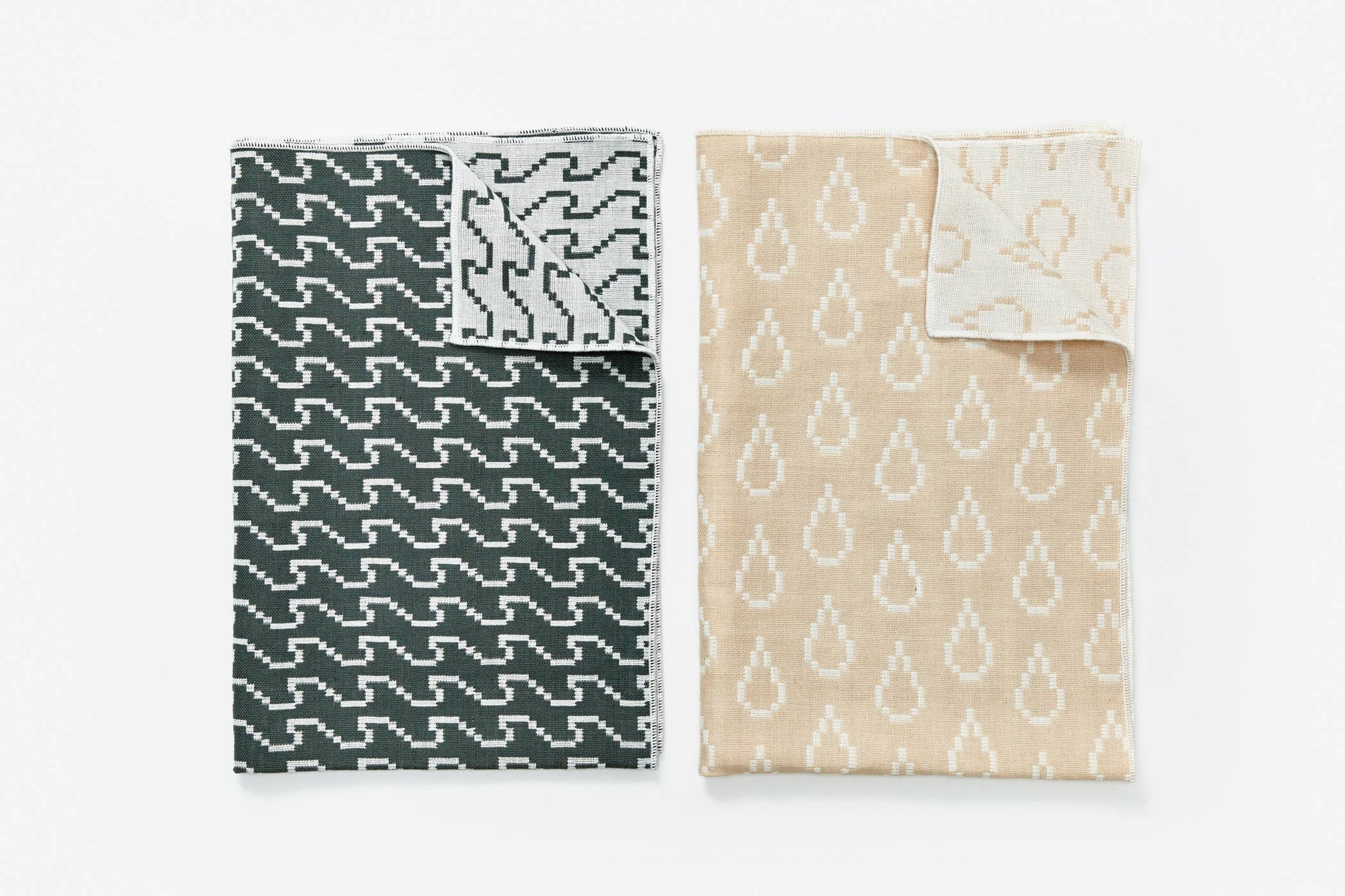 "Bitmap Textile" Tea Towels Set