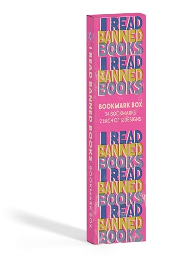 I Read Banned Books Bookmark Box - Gibbs Smith Gift Cover Image