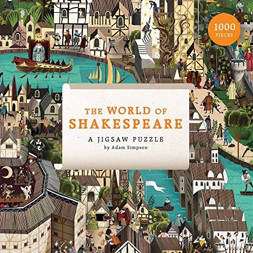 World of Shakespeare 1000 Piece Puzzle: 1000 Piece Jigsaw Puzzle - Simpson, Adam Cover Image