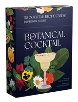 Botanical Cocktail Deck of Cards: 50 Cocktail Recipe Cards Inspired by Nature - Anders, Elouise Cover Image
