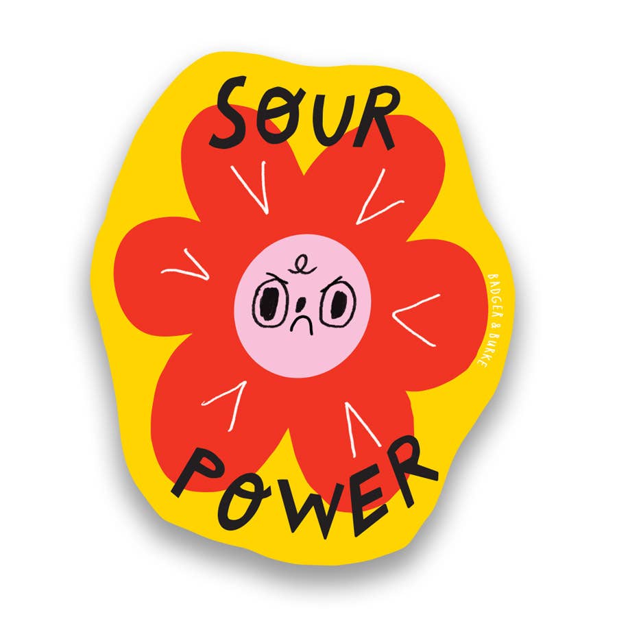 "Sour Power" Sticker